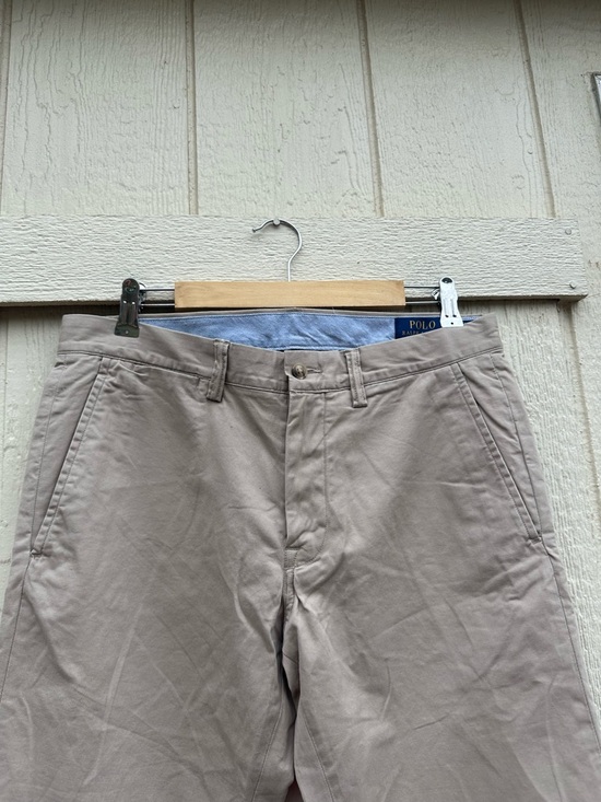 Ralph Lauren Other - Polo Ralph Lauren Mens Stretch Slim Fit Chino Pants Size 32x32 Khaki/Beige